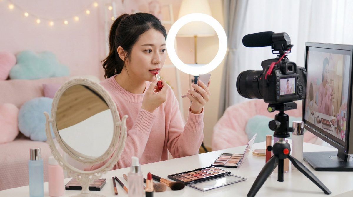 福利姬美妆教程视频